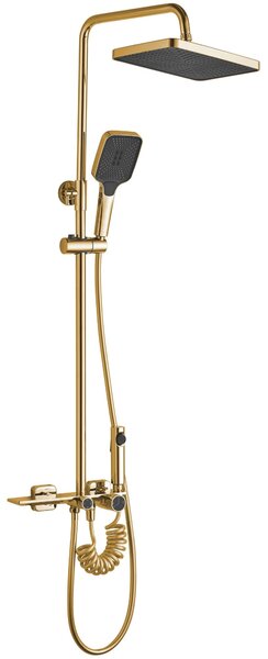 Shower set REA HELIX Gold