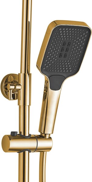 Shower set REA HELIX Gold