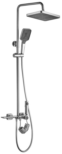 Shower set REA HELIX Nickel Brush INOX