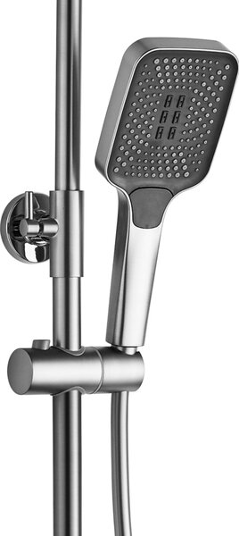 Shower set REA HELIX Nickel Brush INOX