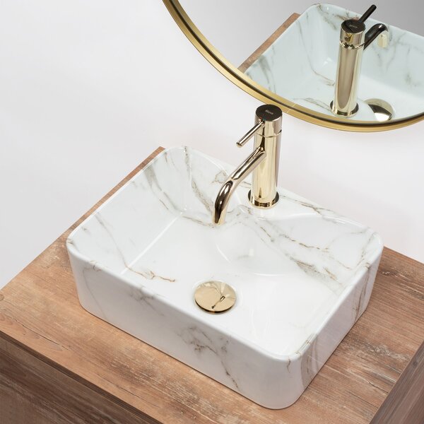 Countertop Basin REA Kelly Mini Aiax Shiny