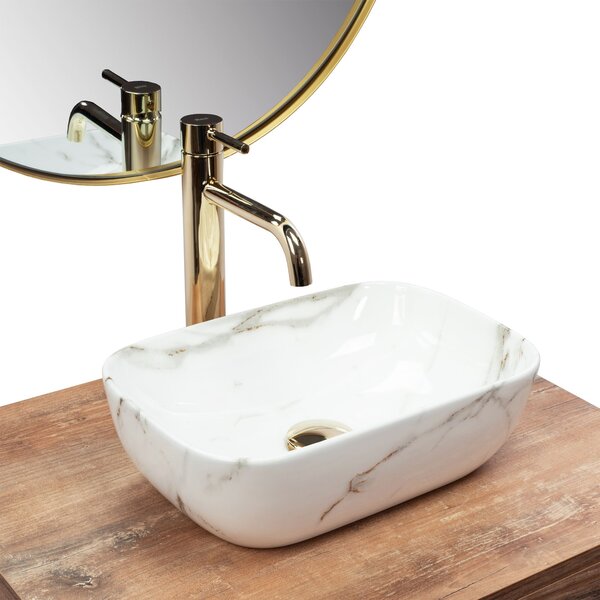 Countertop Basin REA Belinda Mini Shiny Aiax