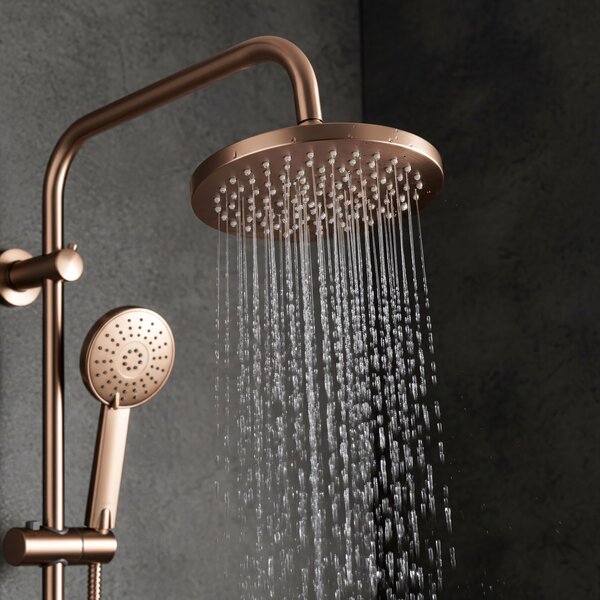 Shower set Rea Luis Brush Copper