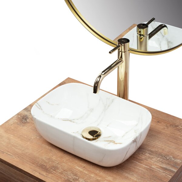 Countertop Basin REA Belinda Mini Shiny Aiax