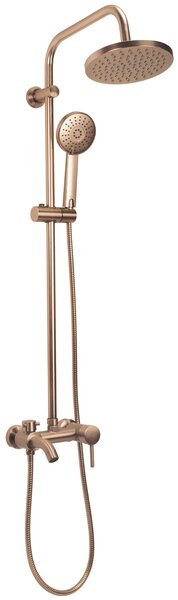 Shower set Rea Luis Brush Copper
