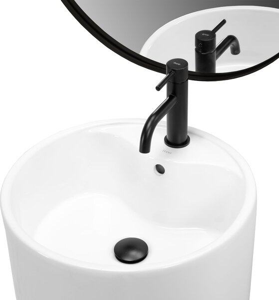 Freestanding ceramic basin Anya