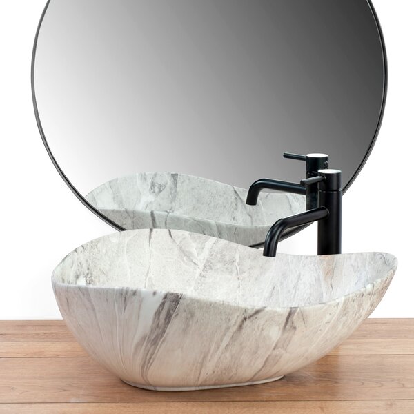 Countertop washbasin Rea Dora Stone