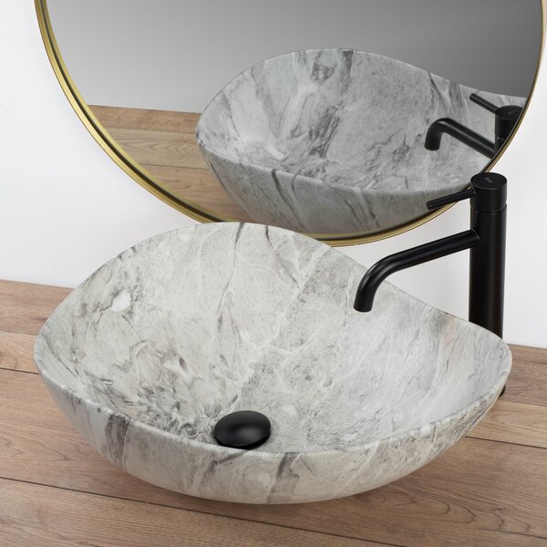 Countertop washbasin Rea Dora Stone