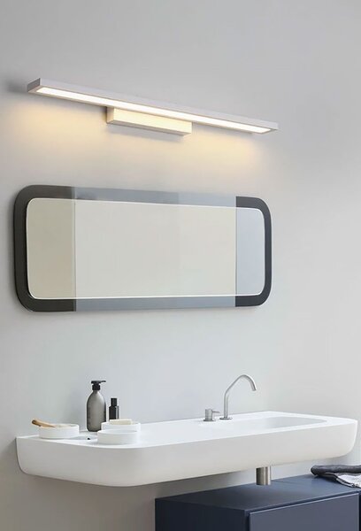 LED Wall lamp 60CM APP840-1W FLAT Chrom