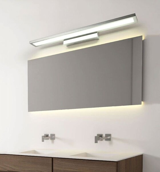 LED Wall lamp 60CM APP840-1W FLAT Chrom