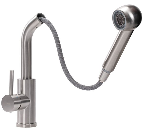 Kitchen faucet REA Troy Brush Steel