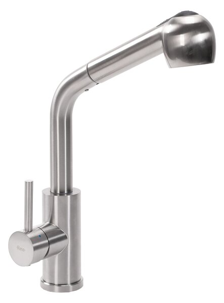 Kitchen faucet REA Troy Brush Steel