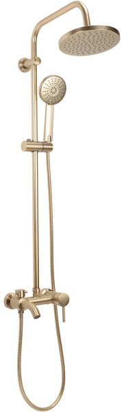 Shower set Rea Luis Gold Brush