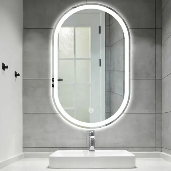 Mirror LED 80x60cm P10408