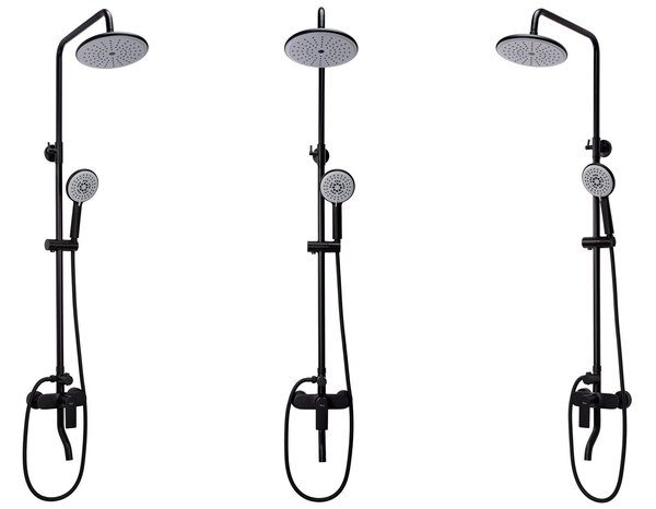 Shower set Rea VERSO Black