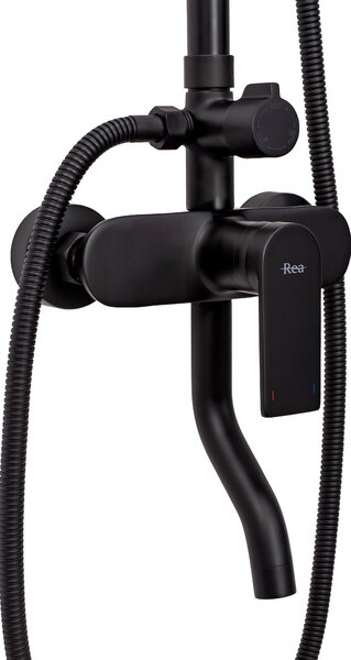 Shower set Rea VERSO Black