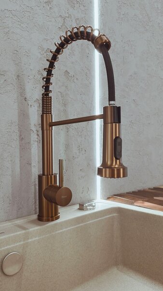 Kitchen faucet REA Colin Brush Copper