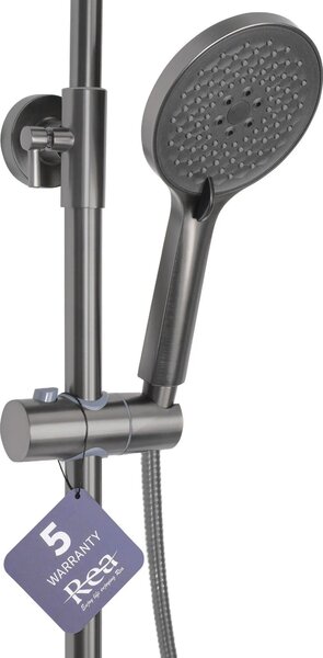 Shower set REA AVALON Titanium
