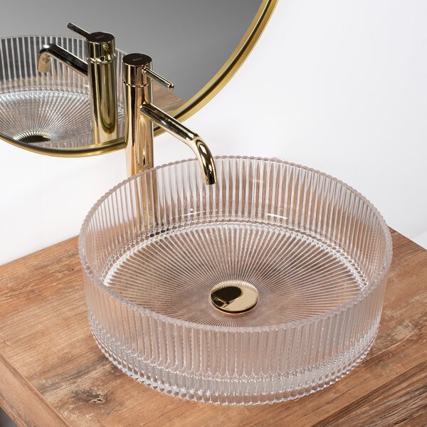 Countertop washbasin Rea Ingrid Transparent