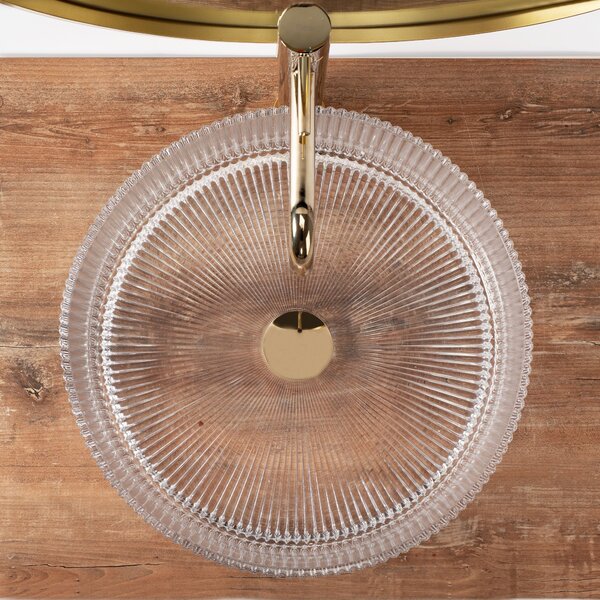 Countertop washbasin Rea Ingrid Transparent