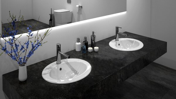 Built-in washbasin Rea Dalia