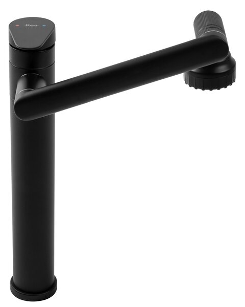 Bathroom faucet Rea PACO Black High