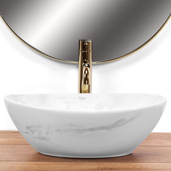 Countertop washbasin Rea Sofia Nature Marble