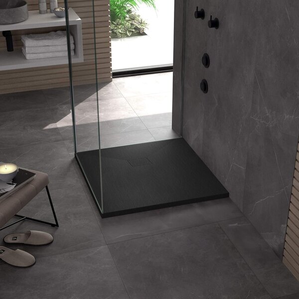 Shower tray Magnum Black 90x90