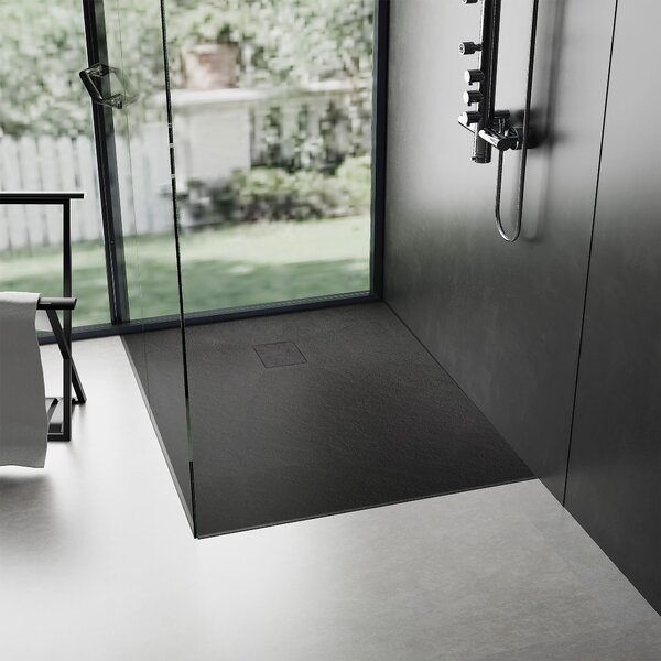 Shower tray Magnum Black 90x90