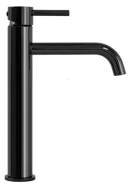 Bathroom faucet Rea Lungo BLACK metallic High