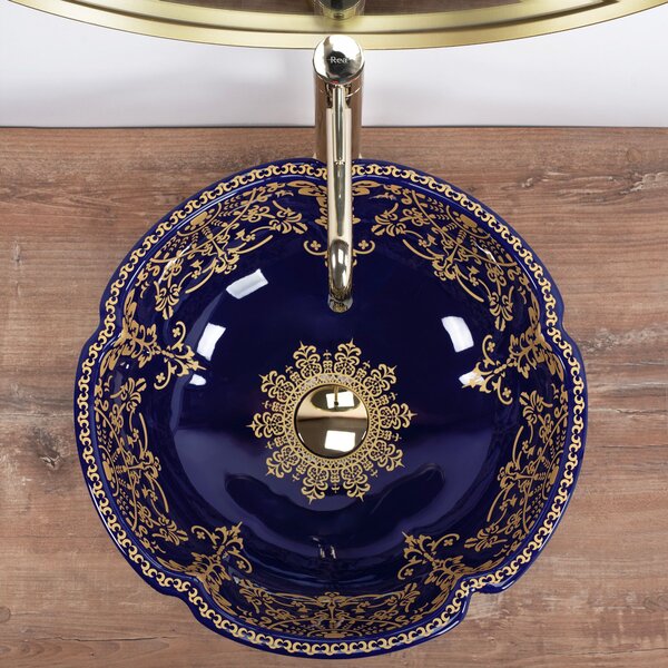 Countertop basin Marina Blue