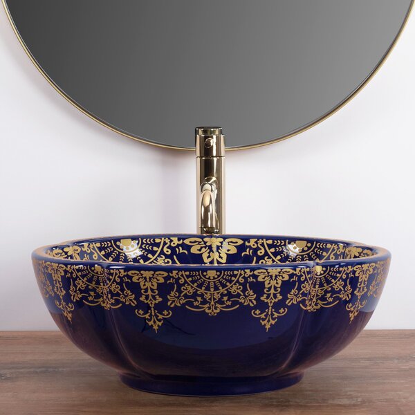 Countertop basin Marina Blue