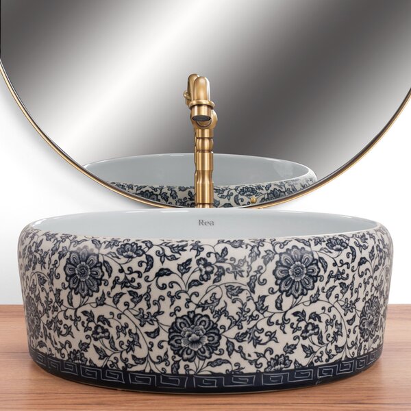 Countertop washbasin REA Florisa