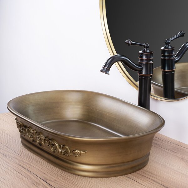 Countertop Basin REA WILMA RUSTIC