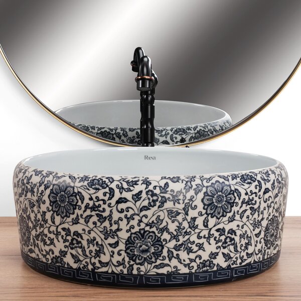 Countertop washbasin REA Florisa