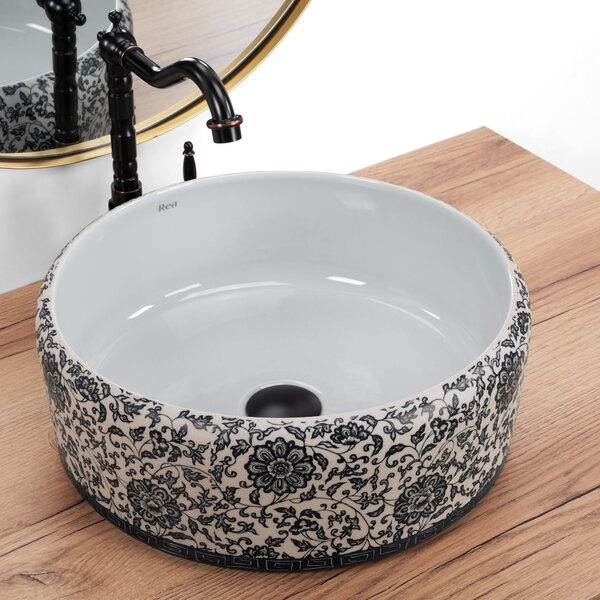 Countertop washbasin REA Florisa