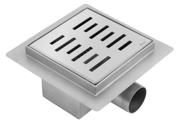 Linear drainage REA LINE Nickel Brush 12x12