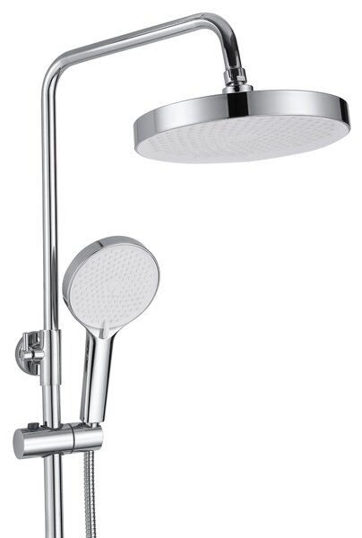 Shower set REA BLOOM WHITE CHROME