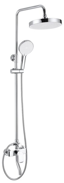 Shower set REA BLOOM WHITE CHROME