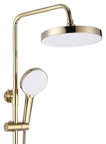 Shower set REA BLOOM WHITE GOLD