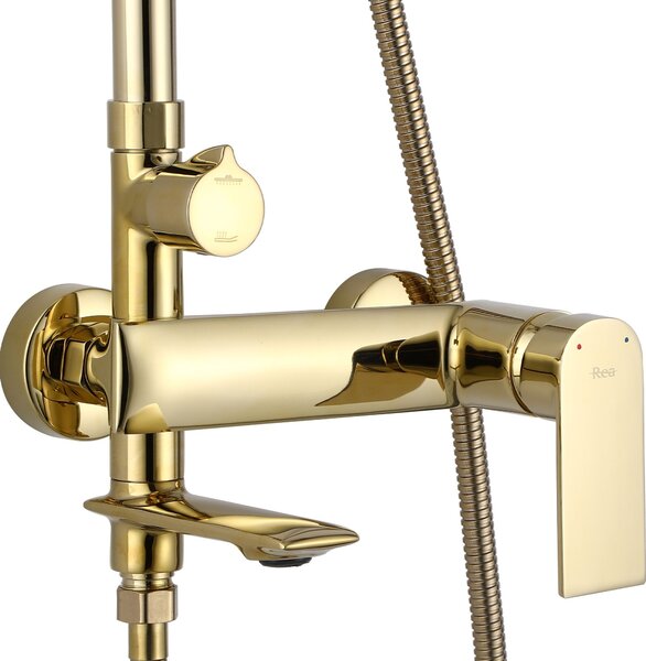 Shower set REA Veneta Gold