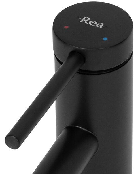 Bathroom faucet Rea Foss BLACK Low
