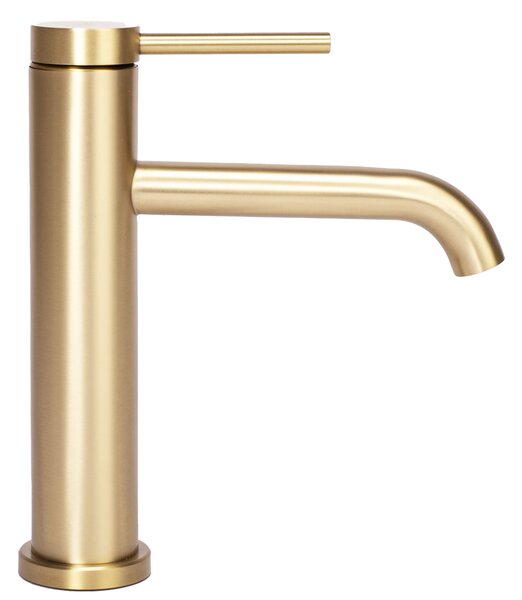 Bathroom faucet Rea CLIF Brush Gold