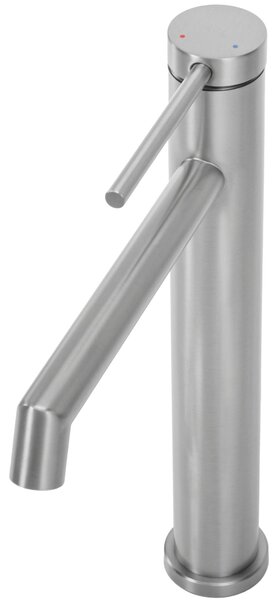 Bathroom faucet Rea Foss Brush Nickel High