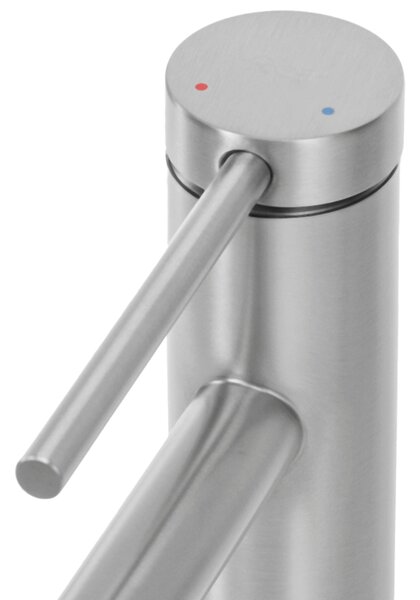 Bathroom faucet Rea Foss Brush Nickel High