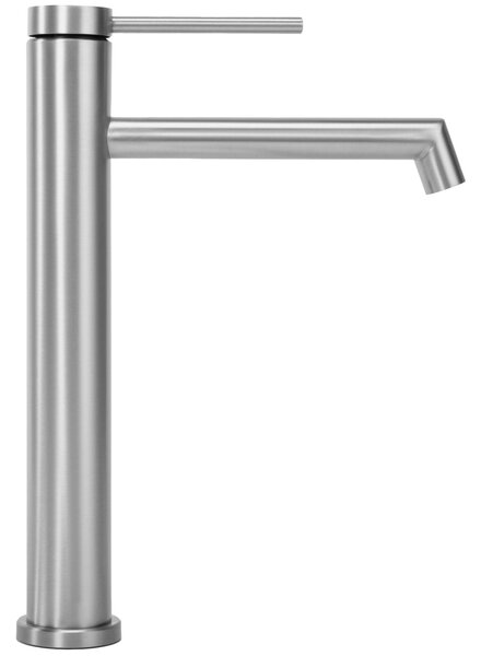 Bathroom faucet Rea Foss Brush Nickel High
