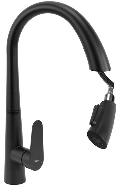 Kitchen faucet REA Ross Black