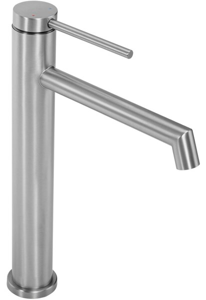 Bathroom faucet Rea Foss Brush Nickel High
