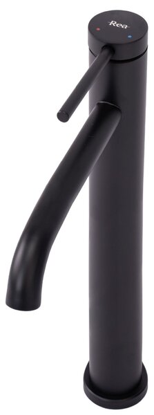 Bathroom faucet Rea CLIF BLACK MAT HIGH
