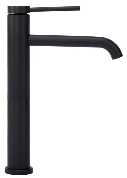 Bathroom faucet Rea CLIF BLACK MAT HIGH